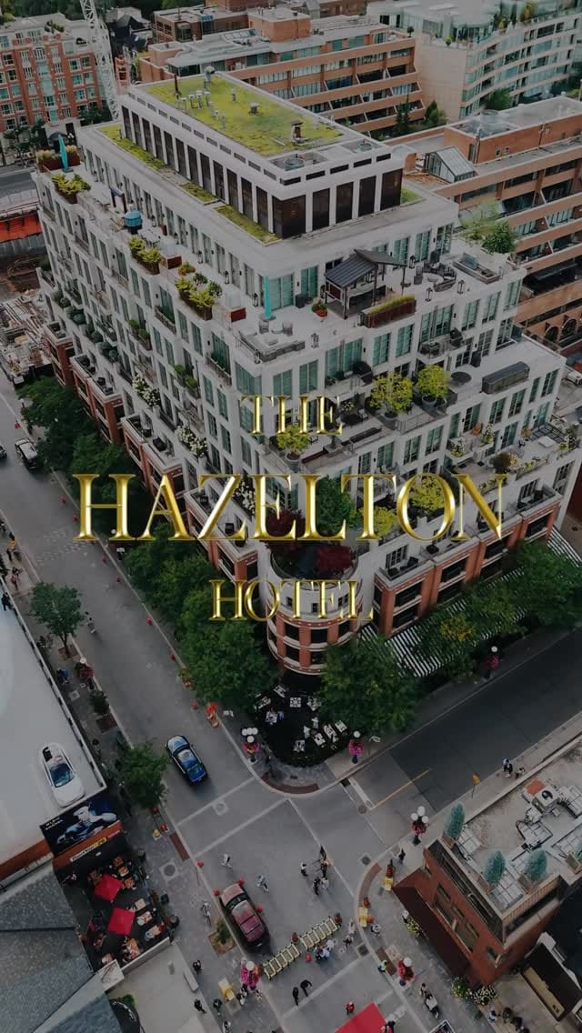 Post 9 by The Hazelton Hotel Toronto on Instagram (video)