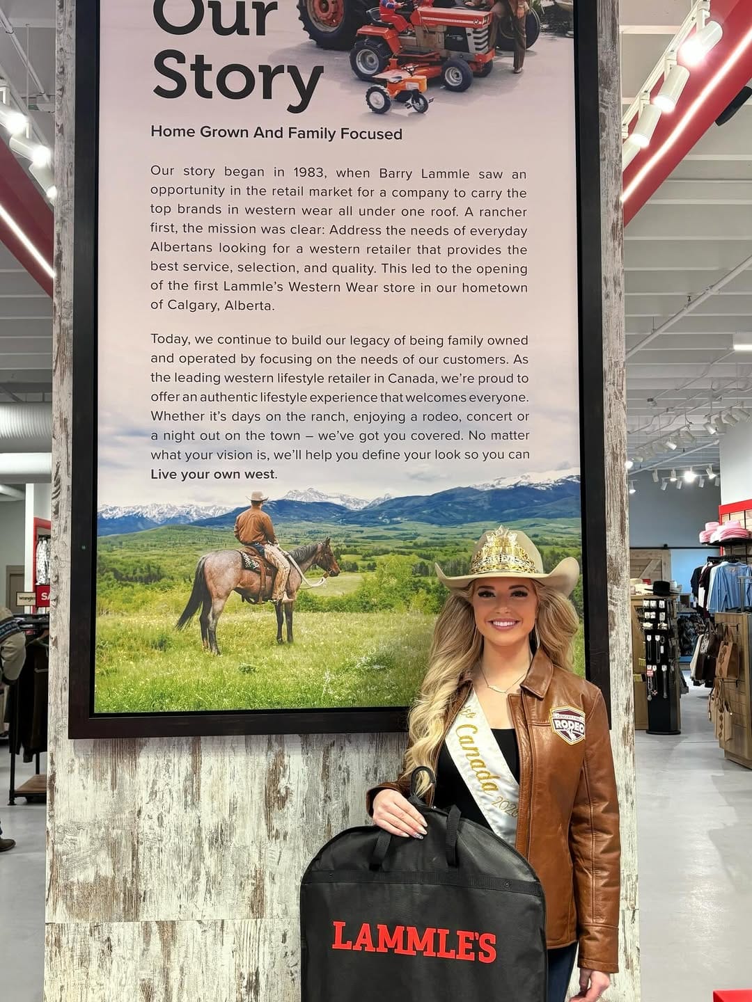 Post 10 by Miss Rodeo Canada on Instagram (carousel)