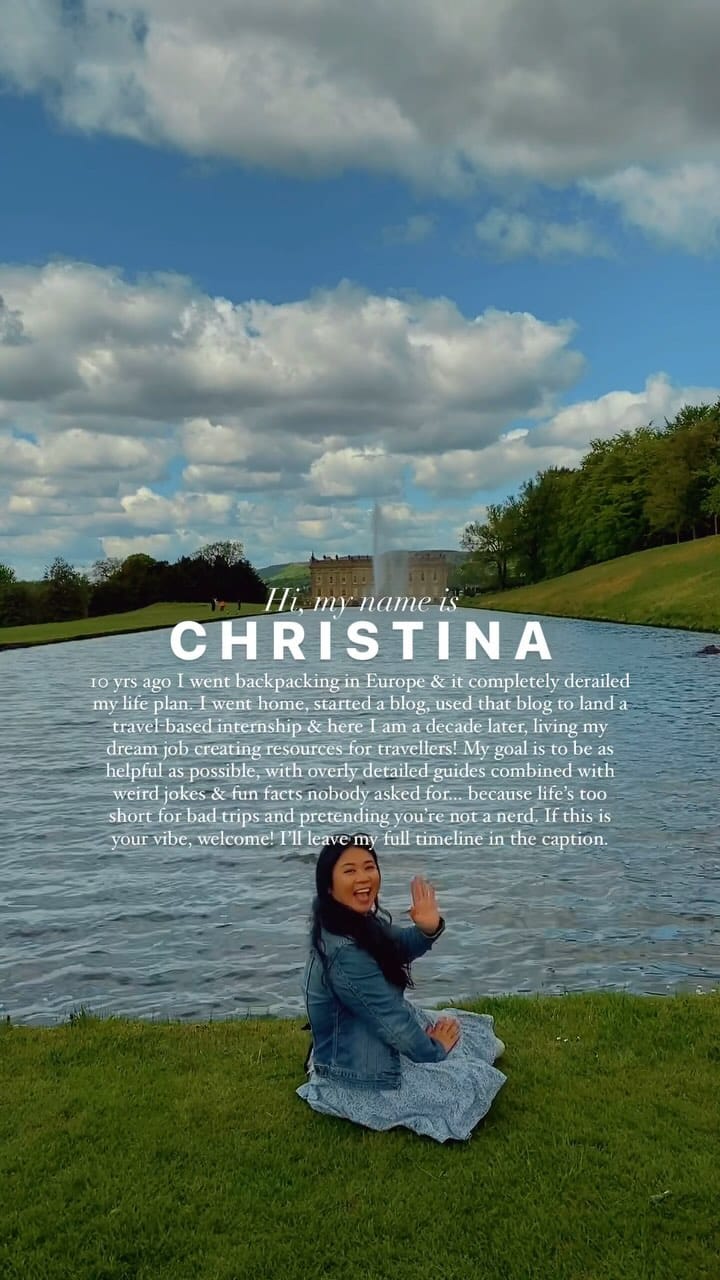 Post 9 by Christina Guan 🇨🇦 Travel, History & Fun Facts Nerd on Instagram (video)