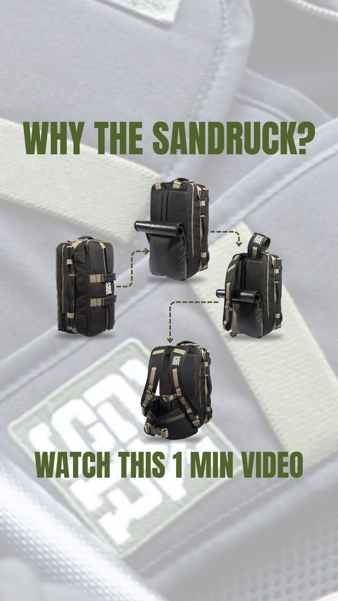Post 10 by SandBag/Sled/RuckSack/WeightedVest on Instagram (video)