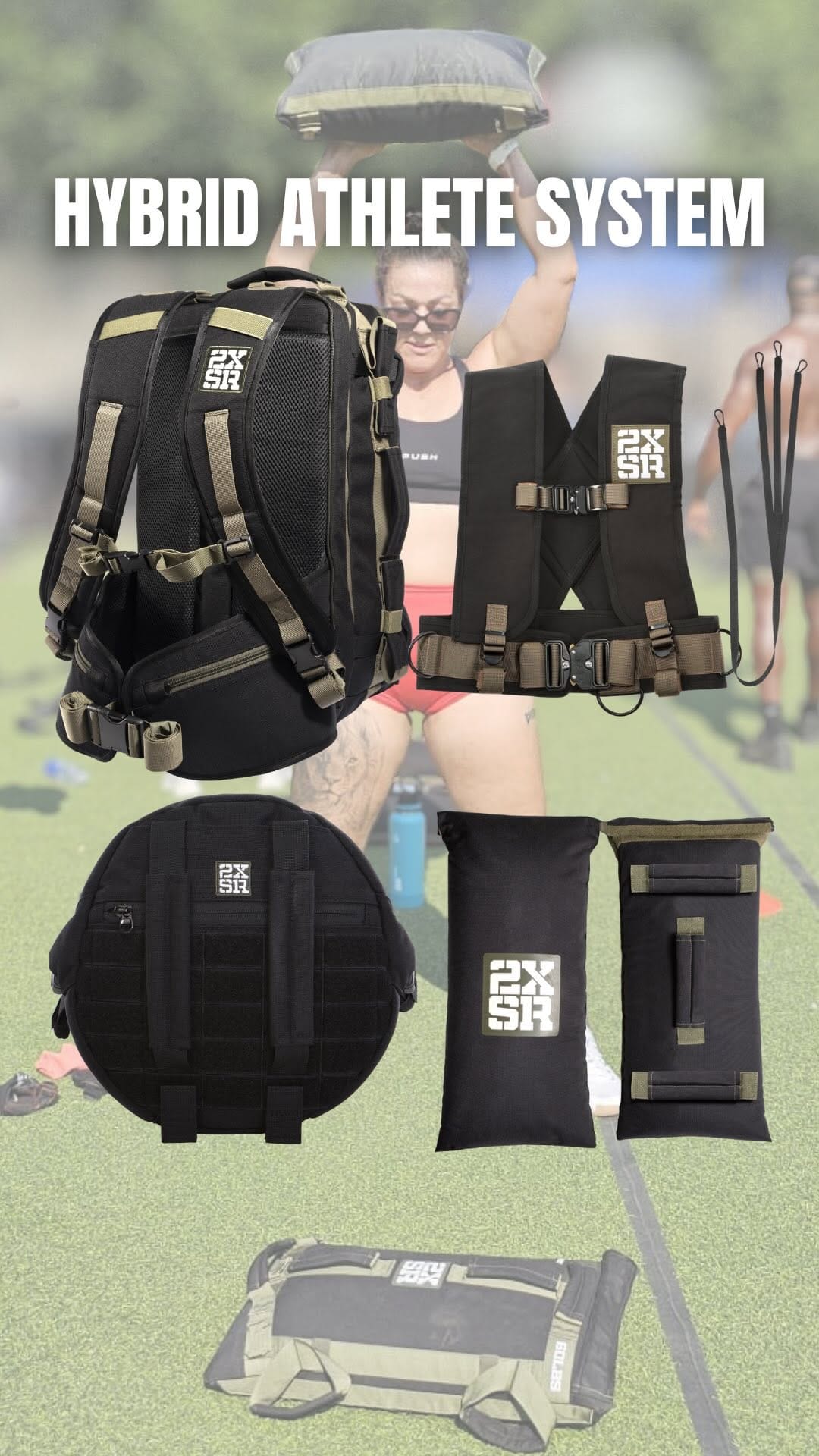 Post 9 by SandBag/Sled/RuckSack/WeightedVest on Instagram (video)