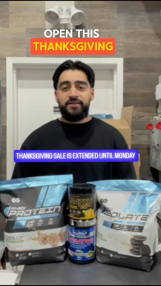 Post 9 by HERC'S NUTRITION BRAMPTON 🇨🇦 on Instagram (video)