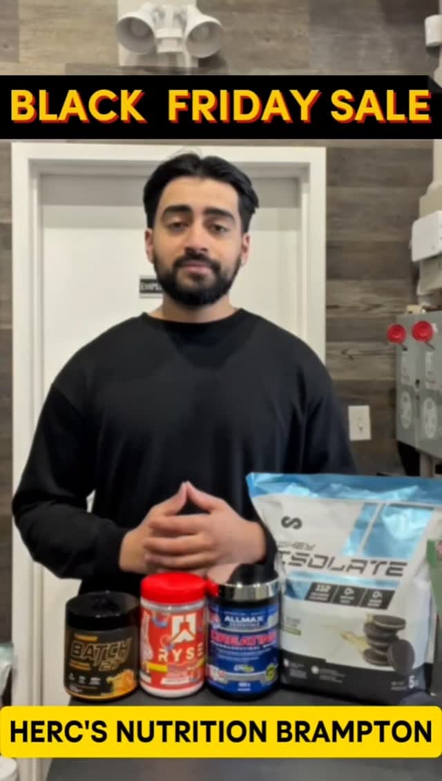 Post 6 by HERC'S NUTRITION BRAMPTON 🇨🇦 on Instagram (video)