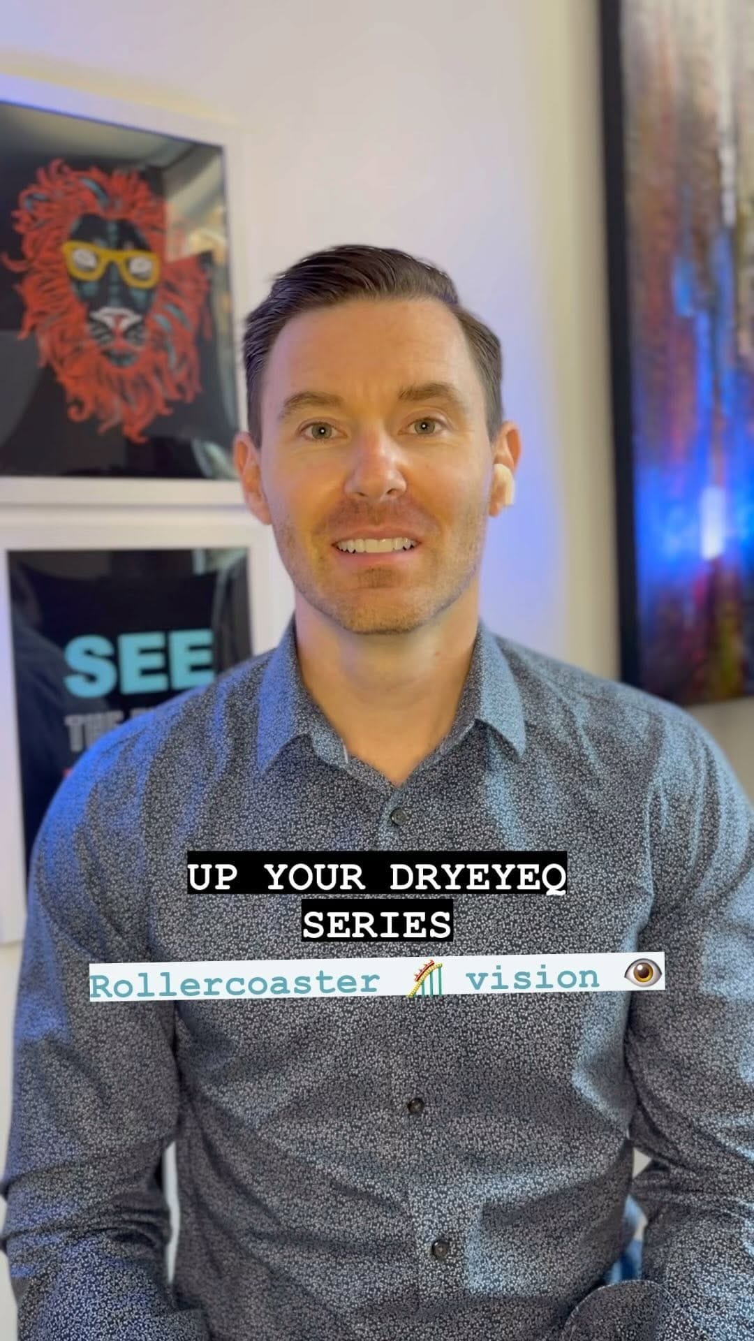 Post 5 by Dr. Rob Kloepfer, Eye Doctor, MBA on Instagram (video)