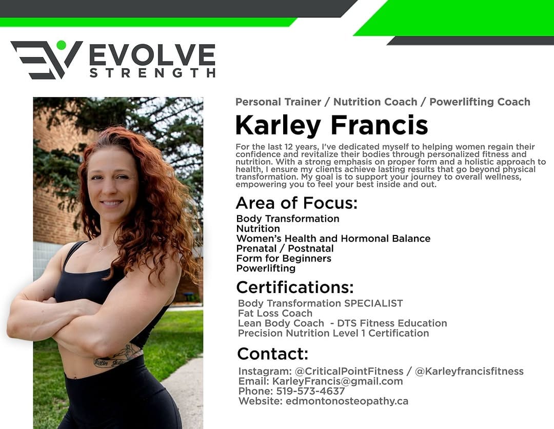 Post 10 by Karley Francis | Online Coach | Personal Trainer on Instagram (image)