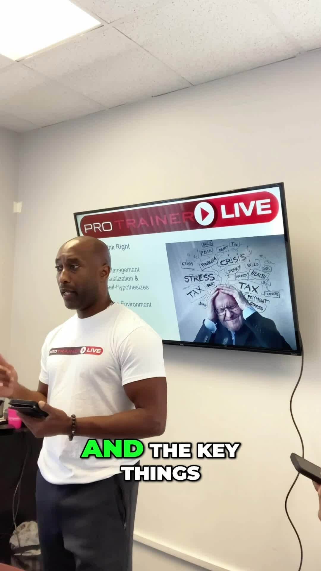 Post 2 by Mike Whiteley, Pro Trainer on Instagram (video)