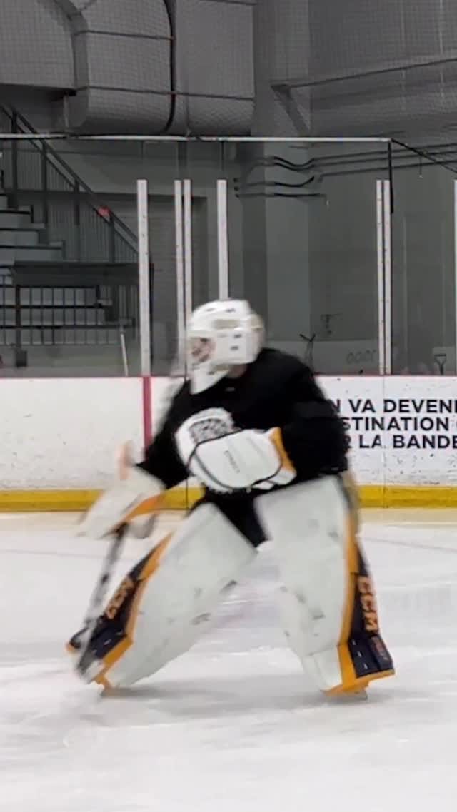 Post 7 by Paramount Hockey Goalies on Instagram (video)