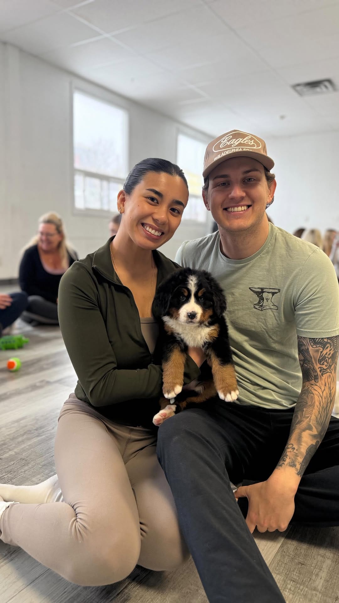 Post 4 by AfroPuppyYoga on Instagram (video)