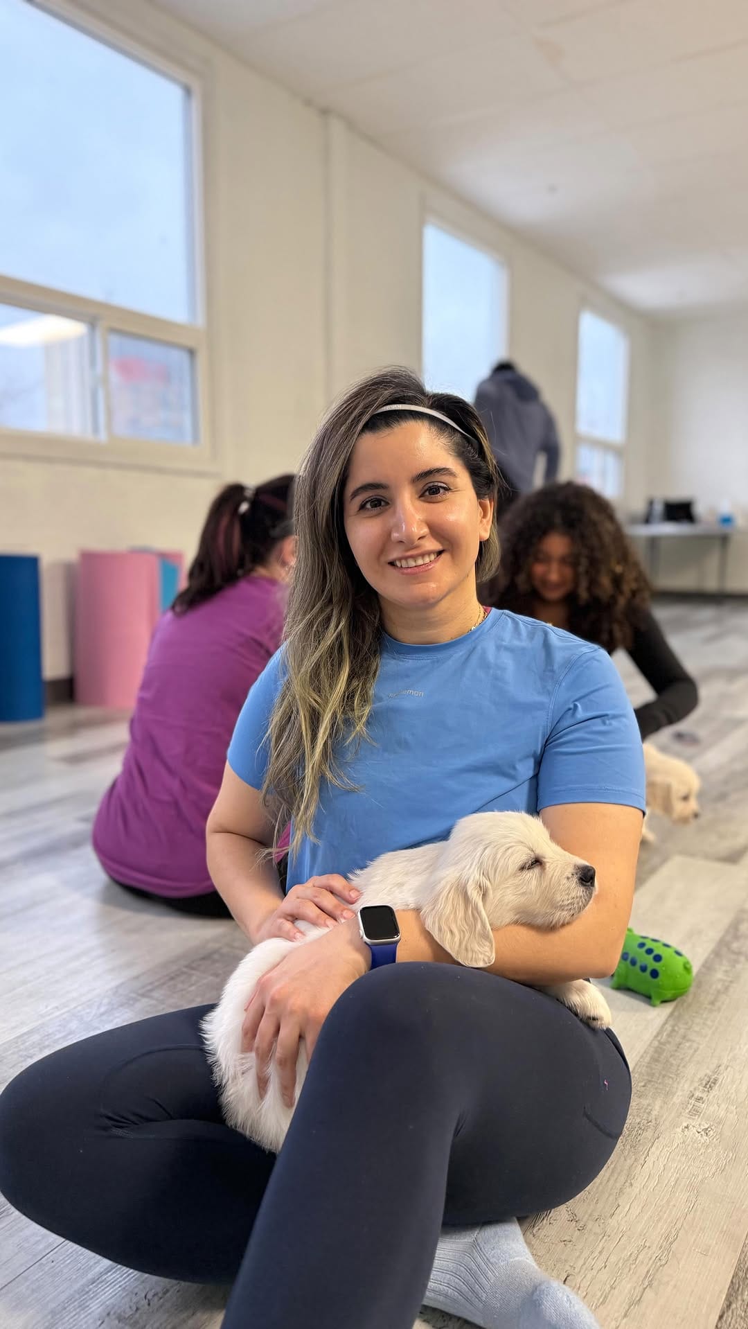 Post 3 by AfroPuppyYoga on Instagram (video)