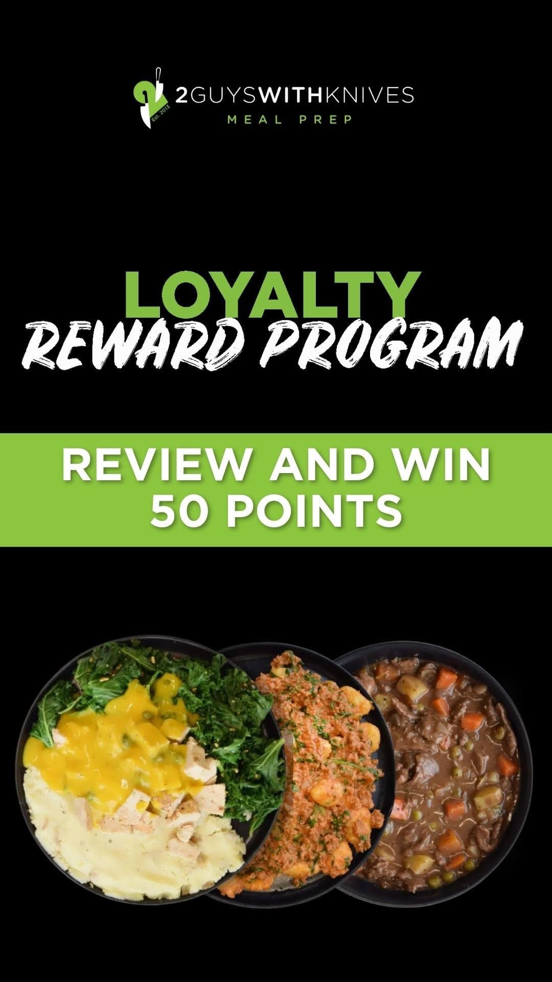 Post 3 by 2 Guys with Knives | Meal Prep on Instagram (video)