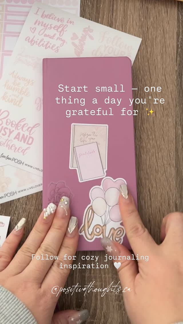 Post 7 by Positive Thoughts | Gratitude & Slow Living on Instagram (video)