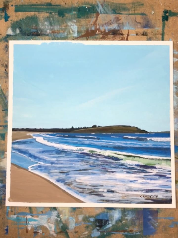 Post 6 by Ocean Art by Kimberley Eddy on Instagram (carousel)