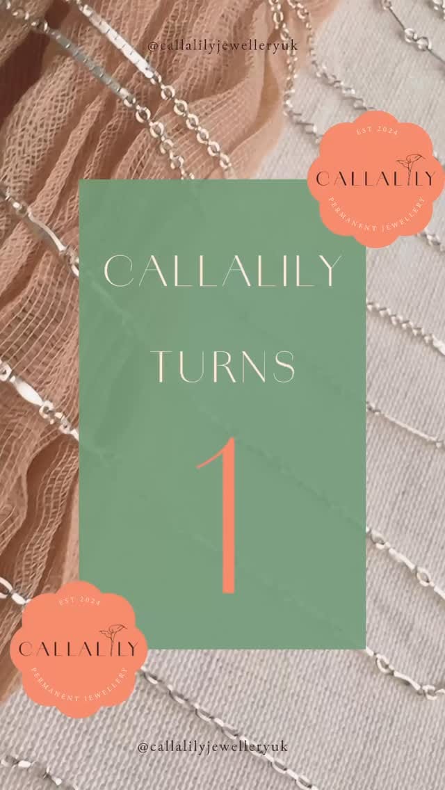 Post 10 by Callalily Permanent Jewellery on Instagram (video)