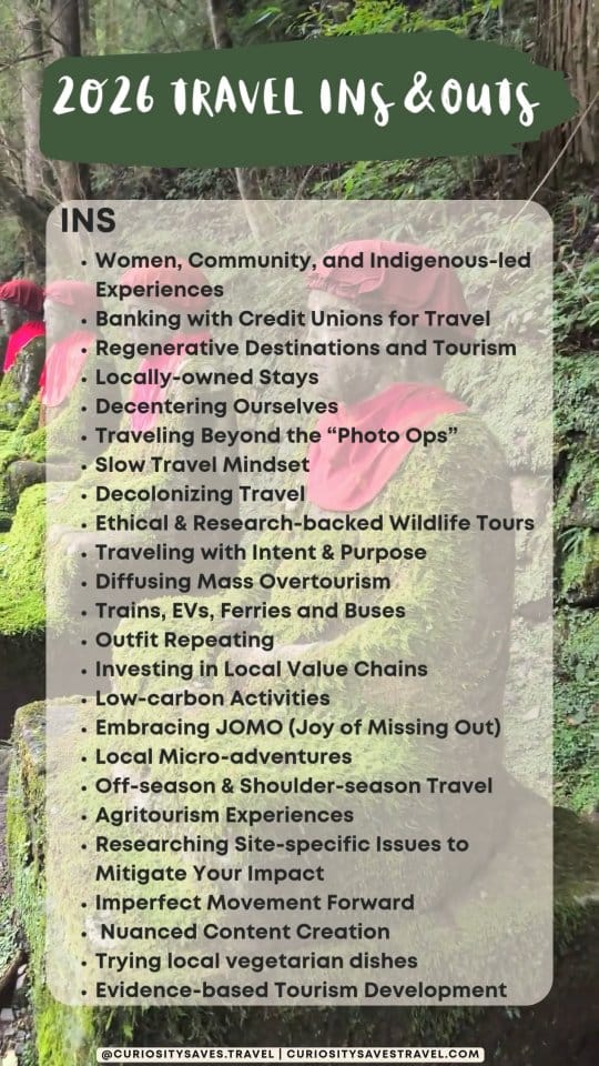 Post 1 by Susanna • Sustainable Travel on Instagram (video)