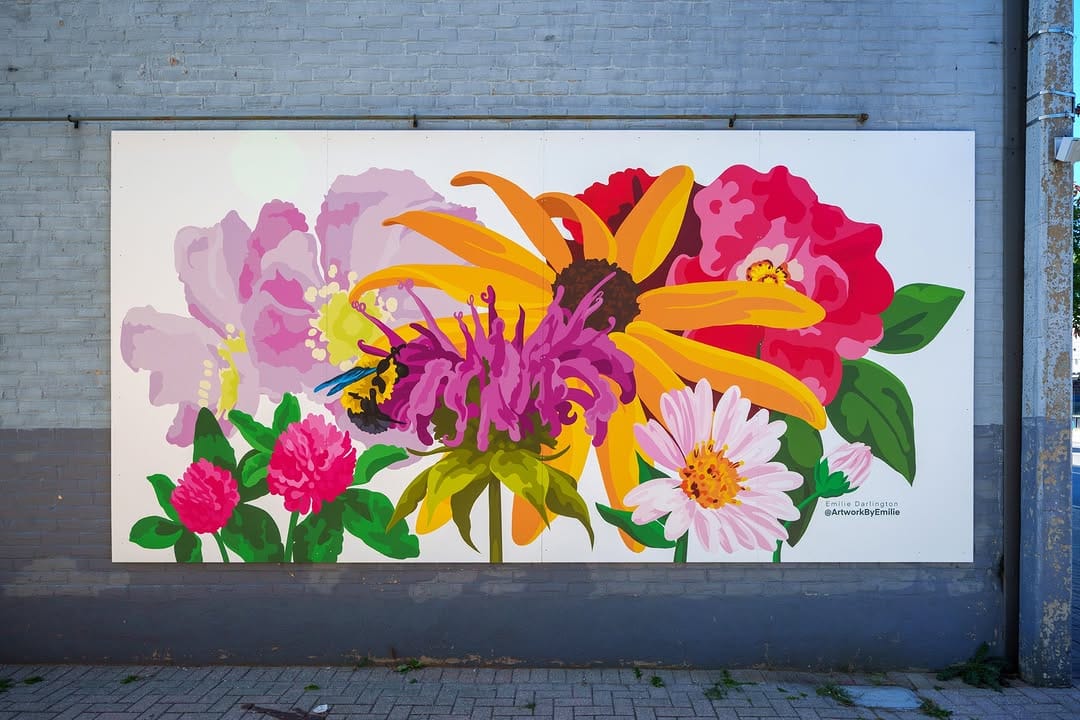 Post 6 by Emilie Darlington | Muralist on Instagram (carousel)