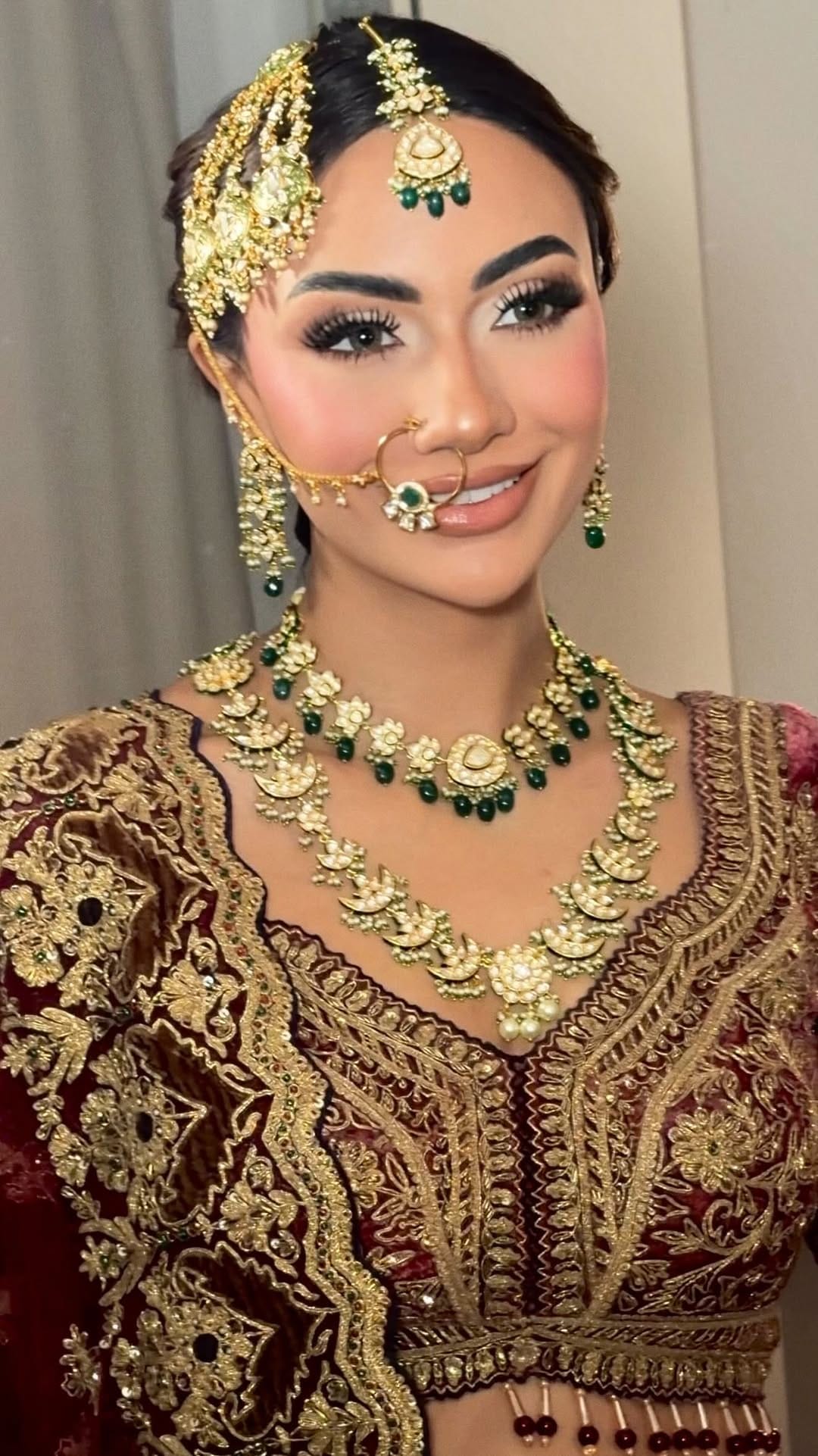 Post 6 by Jyoti Sogi | BRIDAL MAKEUP AND HAIR 🪬 on Instagram (video)