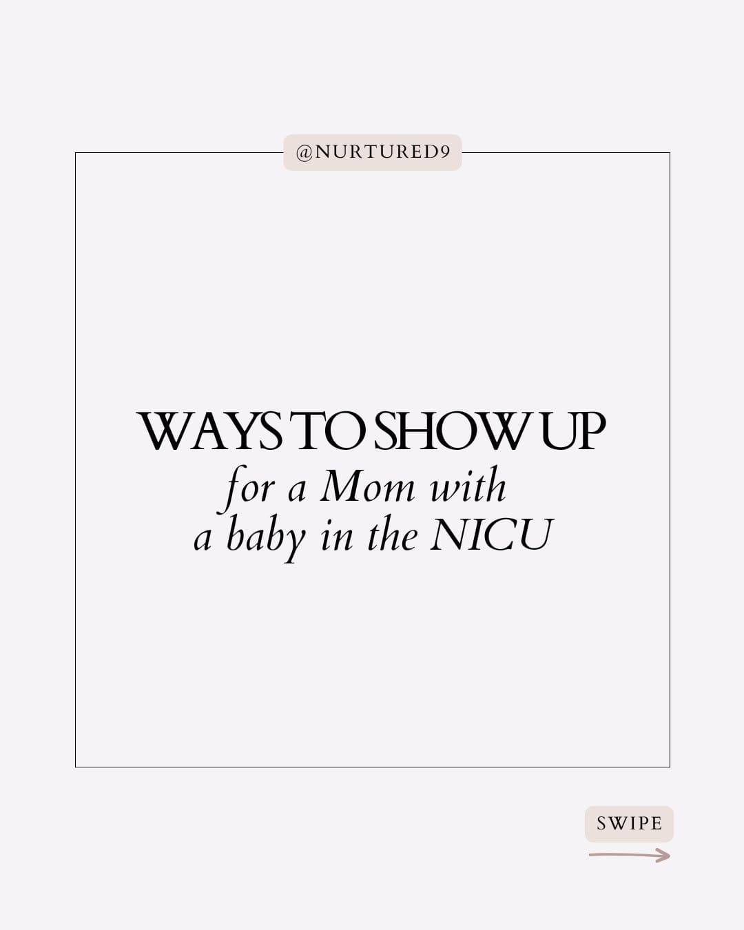 Post 5 by Nurtured 9 | Pregnancy & Postpartum Gifts on Instagram (carousel)