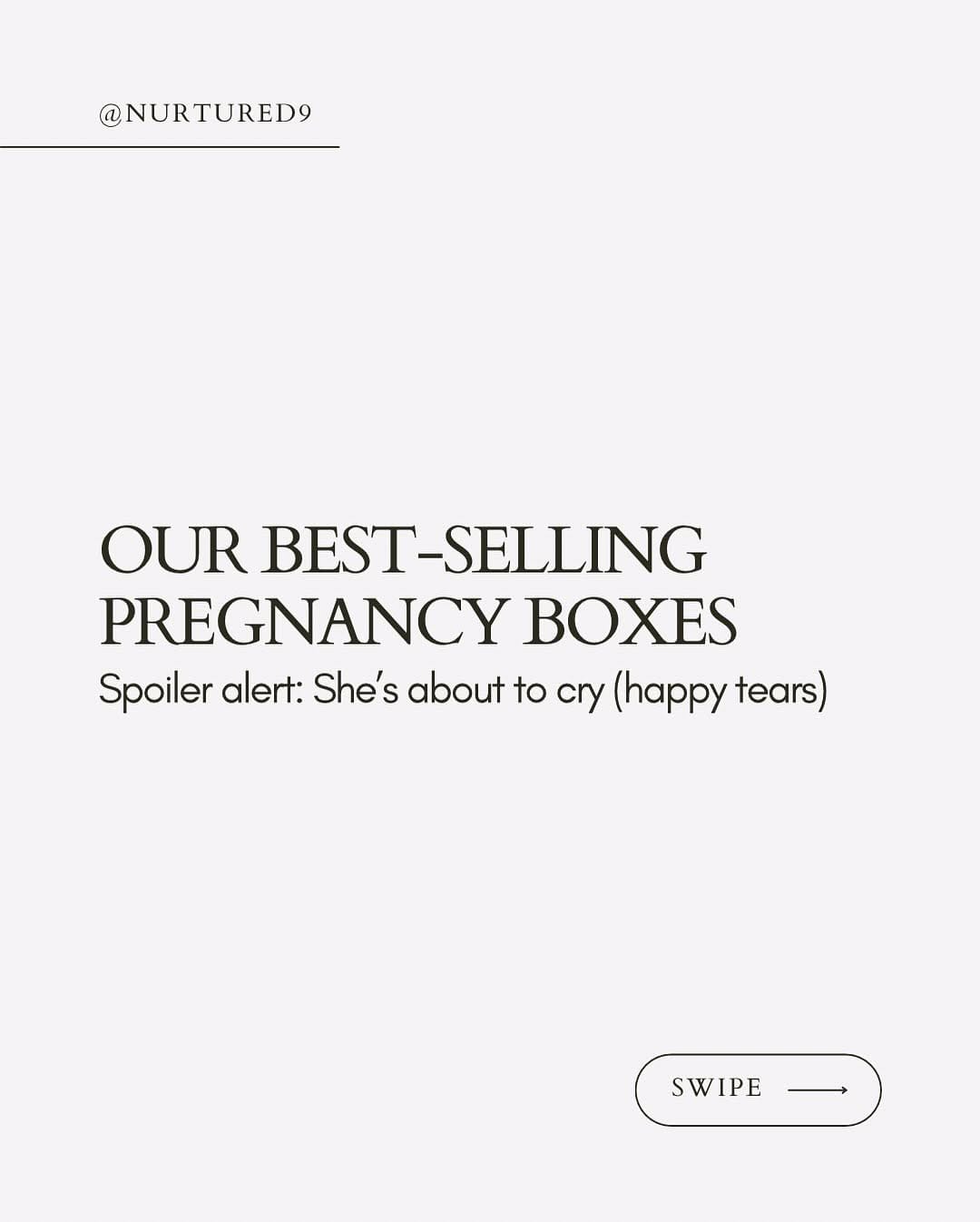 Post 10 by Nurtured 9 | Pregnancy & Postpartum Gifts on Instagram (carousel)