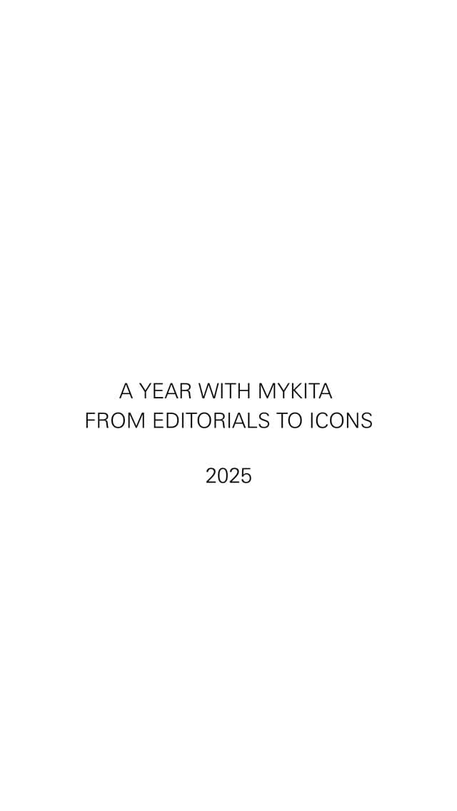 Post 9 by MYKITA on Instagram (video)