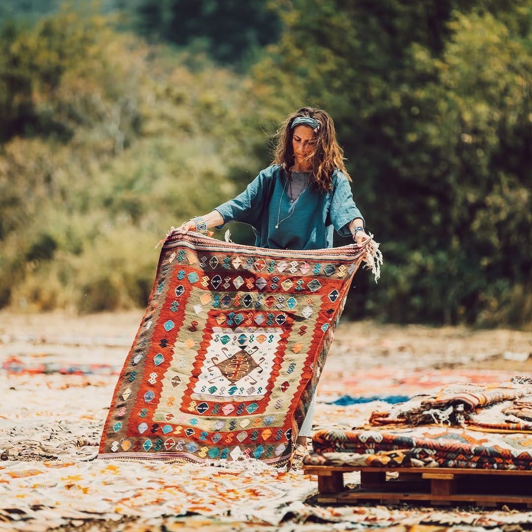 Post 10 by Beyza Nur Özler · Anatolian Kilims on Instagram (image)