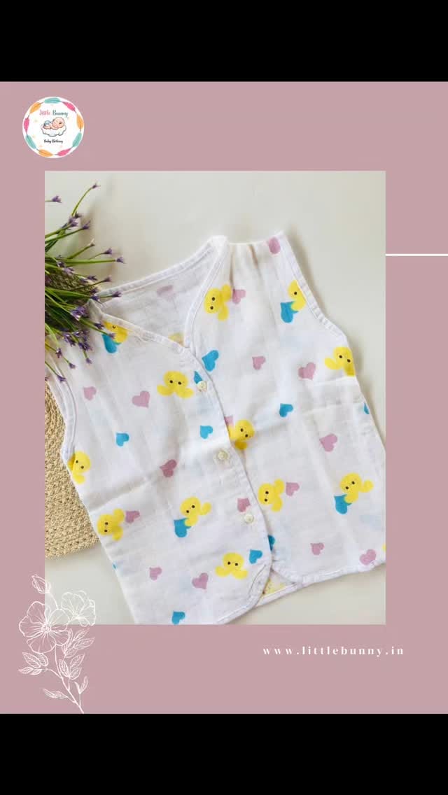 Post 6 by LITTLE BUNNY- Cotton & Muslin Baby/Kids Clothing on Instagram (video)