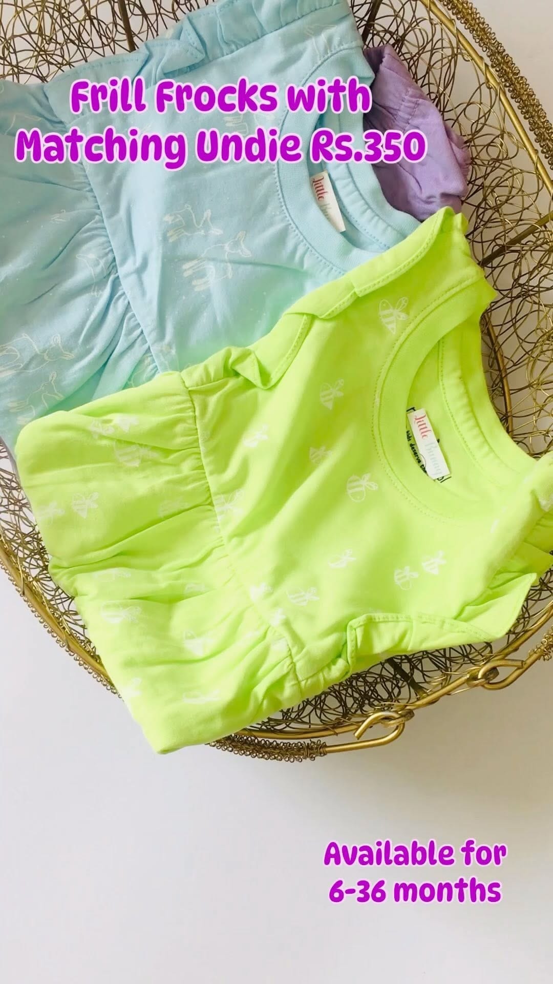 Post 10 by LITTLE BUNNY- Cotton & Muslin Baby/Kids Clothing on Instagram (video)