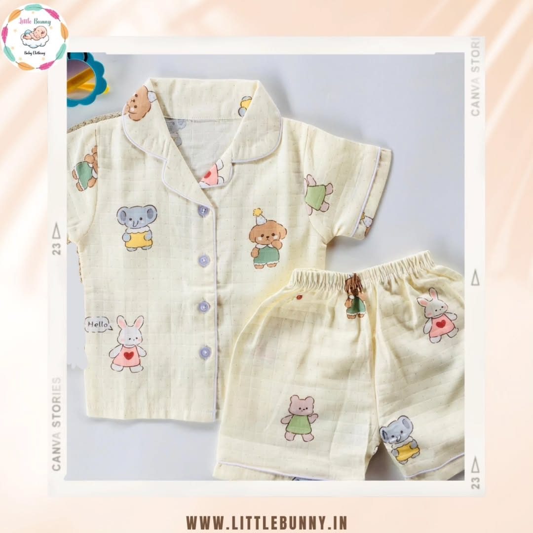 Post 8 by LITTLE BUNNY- Cotton & Muslin Baby/Kids Clothing on Instagram (carousel)