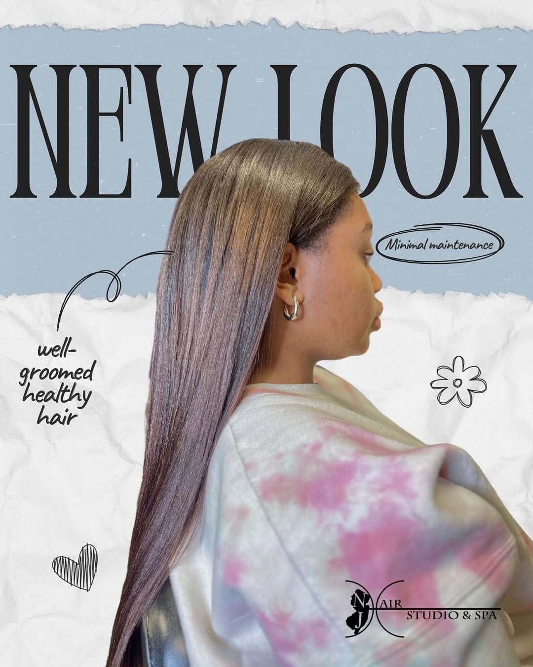 Post 3 by NJ Hair Studio & Spa | Microlinks • Itips • Keratin | on Instagram (image)