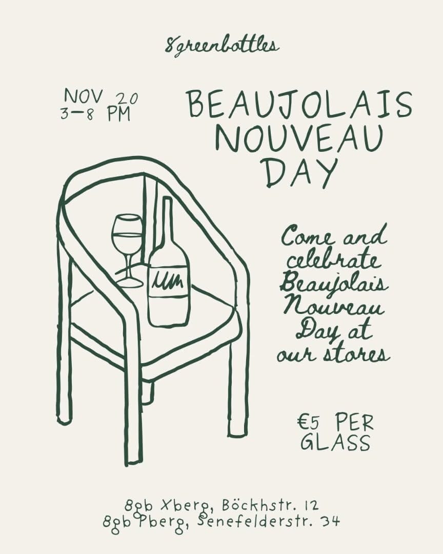 Post 4 by 8greenbottles | natural wines on Instagram (image)