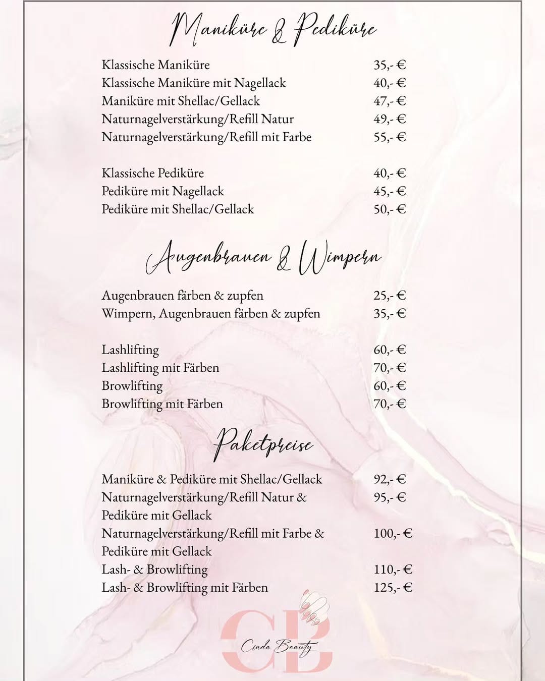 Post 1 by NAILS | PEDICURE | BROWS & LASHES | on Instagram (image)