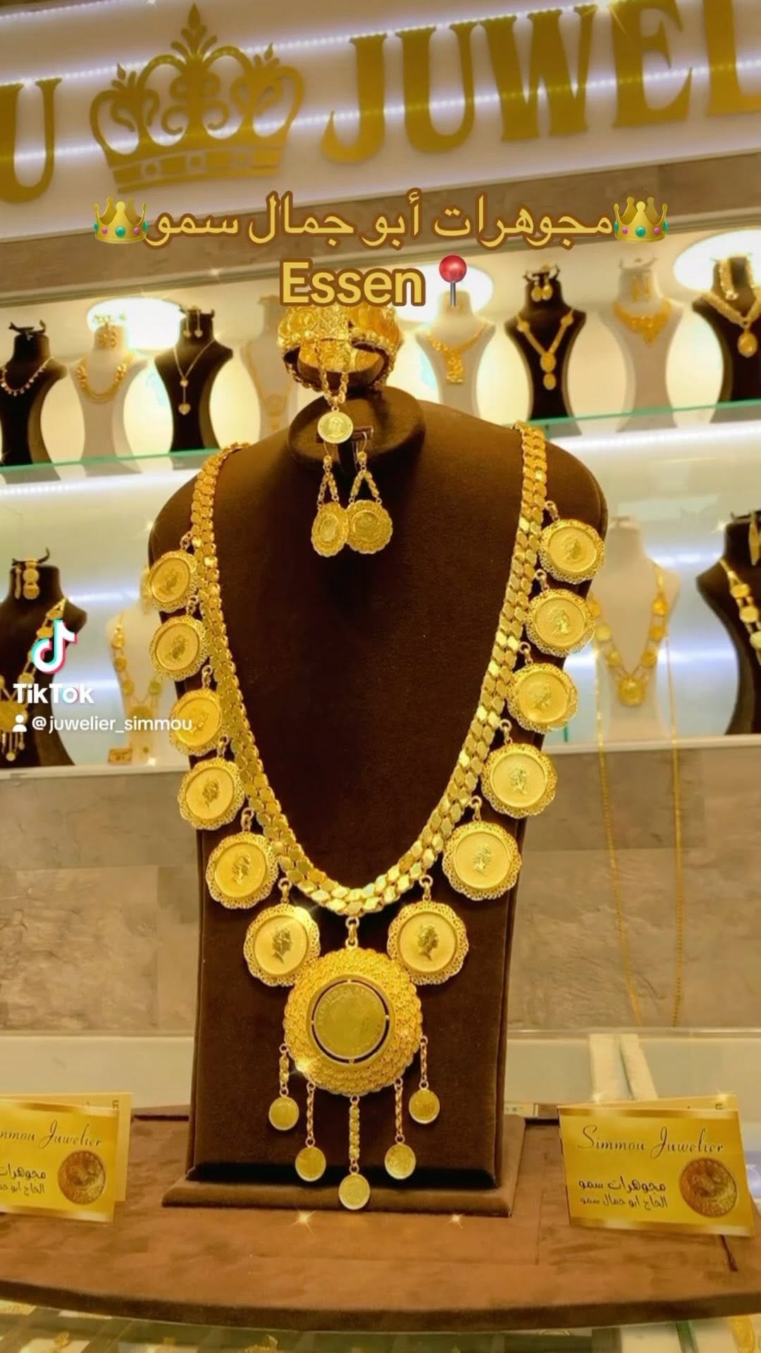 Post 10 by الحاج أبو جمال سمو  •Abu Jamal Juwelier • Goldschmuck on Instagram (video)