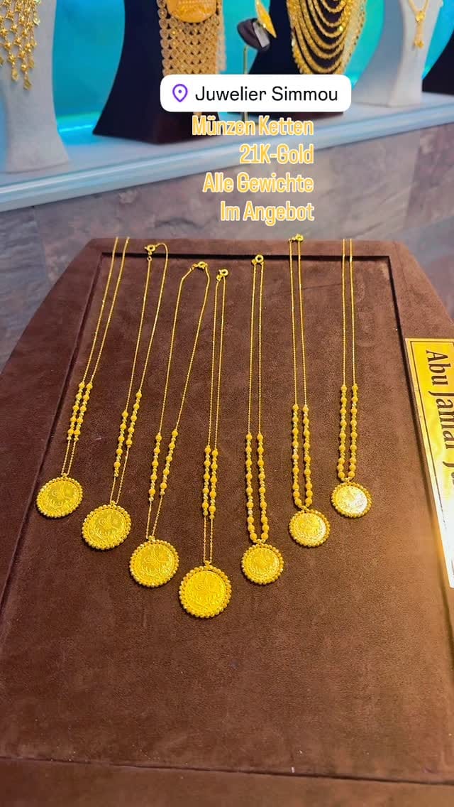 Post 4 by الحاج أبو جمال سمو  •Abu Jamal Juwelier • Goldschmuck on Instagram (video)