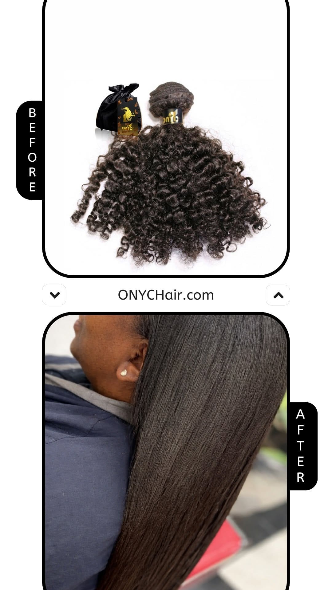 Post 3 by ONYC® Hair USA🇺🇸 on Instagram (video)