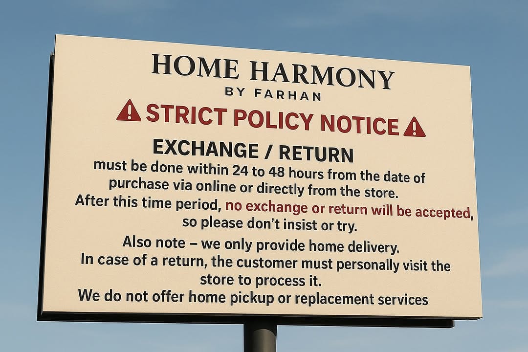 Post 9 by Home Harmony By Farhan on Instagram (image)