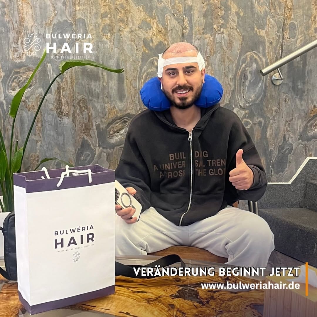 Post 1 by BULWÉRIA HAIR - HAARTRANSPLANTATION on Instagram (image)