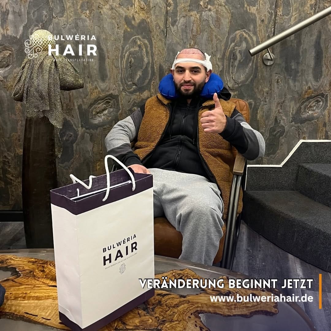 Post 10 by BULWÉRIA HAIR - HAARTRANSPLANTATION on Instagram (image)