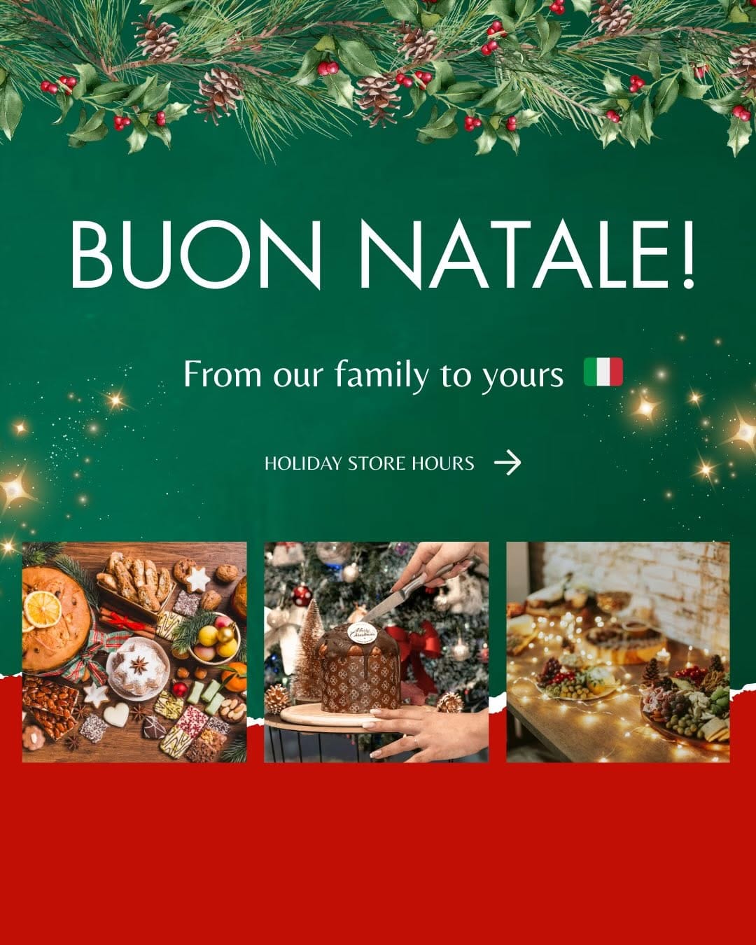 Post 2 by Italian Bakery's Mercato on Instagram (carousel)