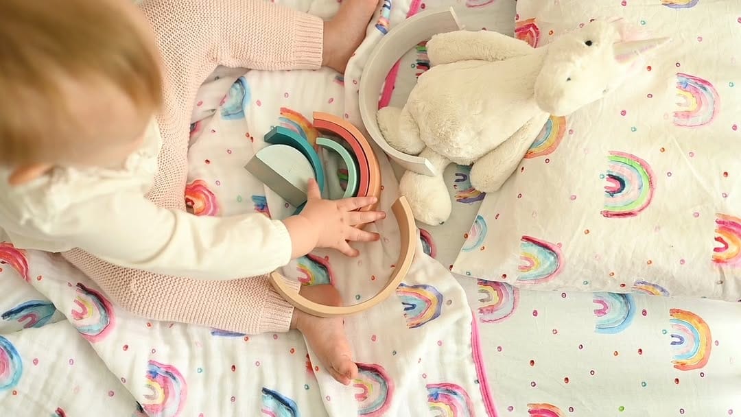 Post 3 by Baby Bedding / Blankets on Instagram (video)
