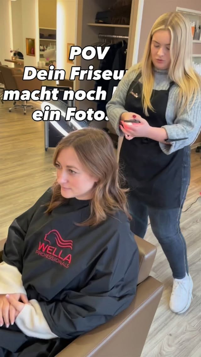 Post 3 by Friseur Jessica Scheler on Instagram (video)