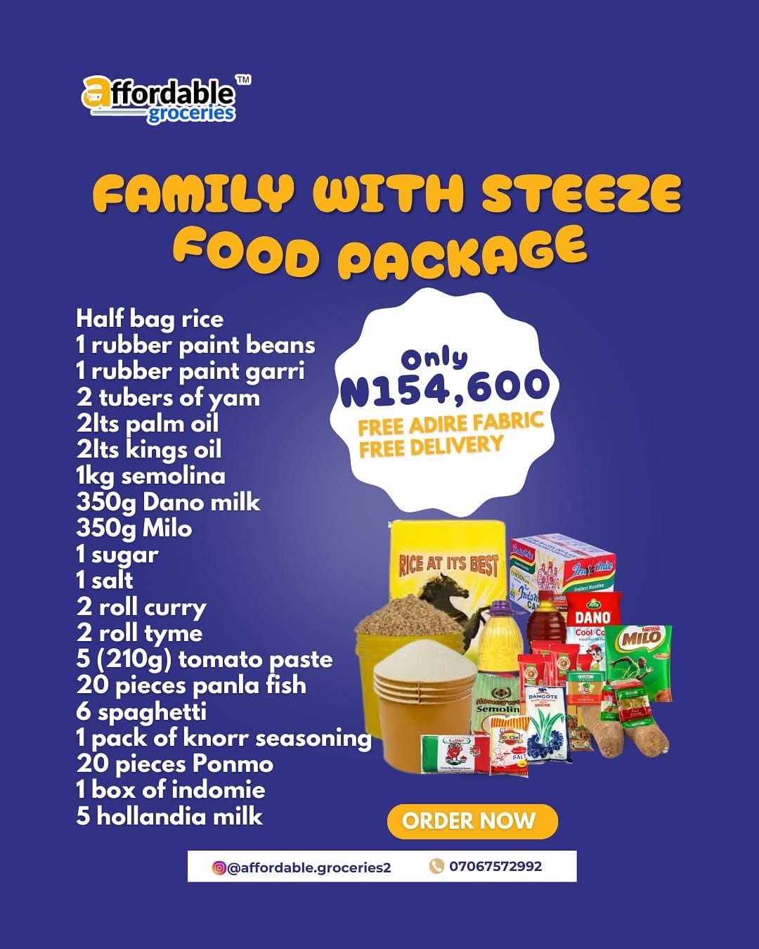 Post 9 by Affordable Groceries | Imported groceries on Instagram (carousel)