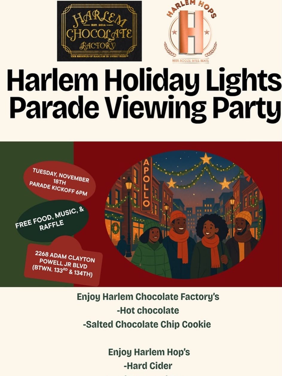 Post 9 by Harlem Chocolate Factory on Instagram (image)