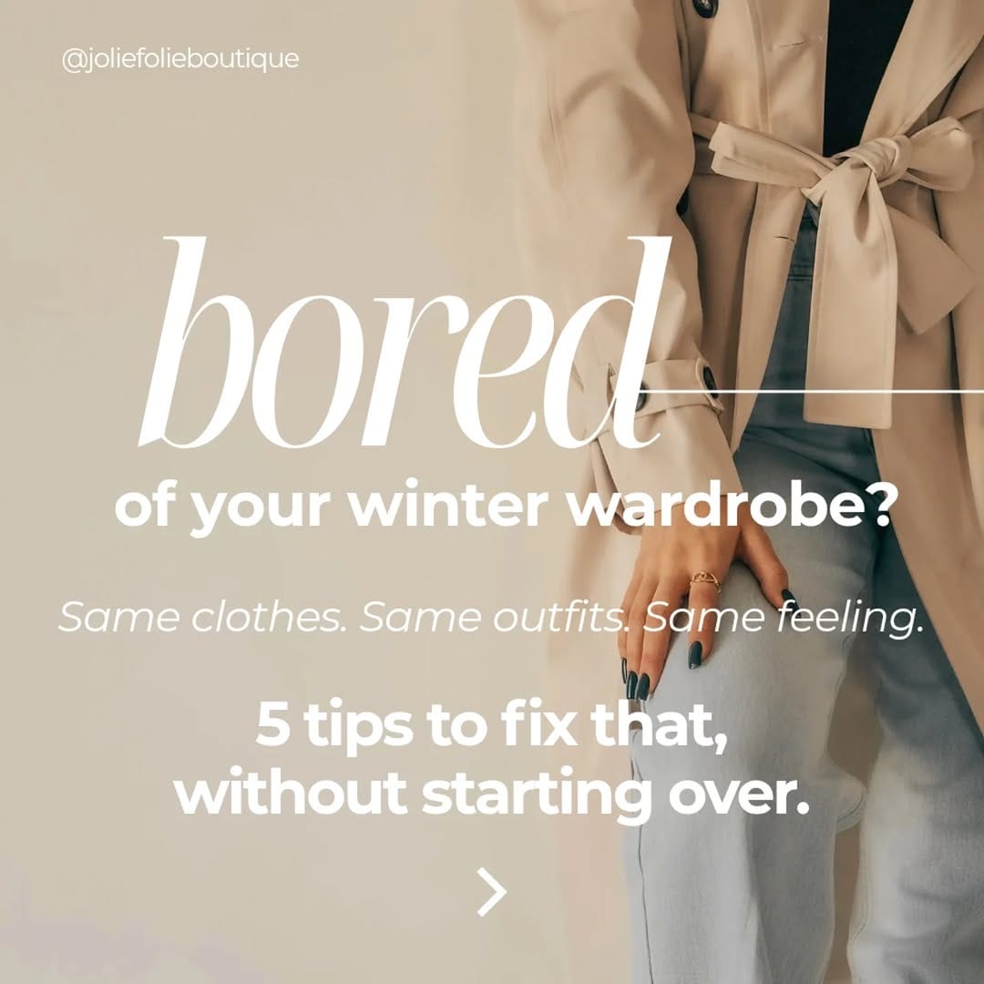 Post 1 by Jolie Folie Boutique | Canadian Fashion + Accessories on Instagram (carousel)