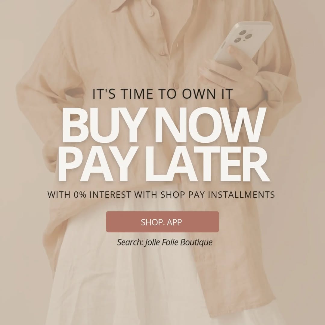 Post 8 by Jolie Folie Boutique | Canadian Fashion + Accessories on Instagram (image)