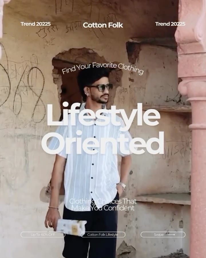Post 7 by Cotton Folk on Instagram (video)