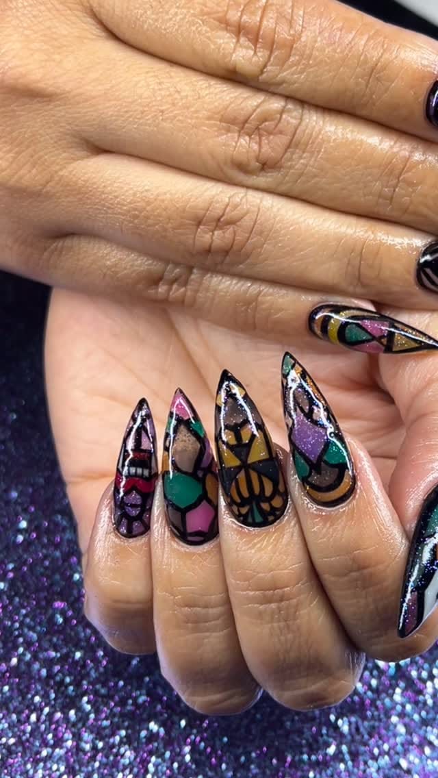 Post 3 by Nail Tech •Sarcastic Mermaid• Awakened Asshole on Instagram (video)