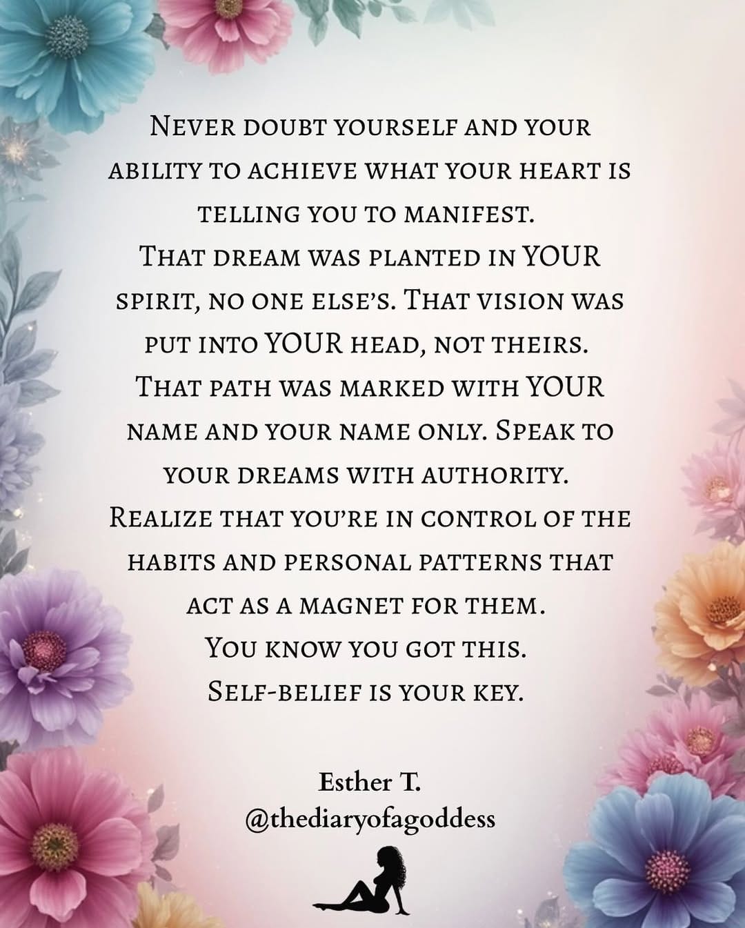 Post 1 by Esther T. 🌸🦋 on Instagram (image)