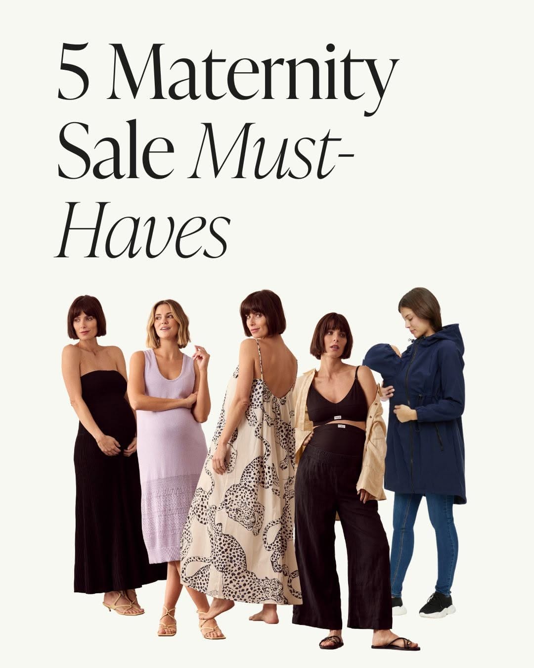 Post 7 by For The Creators | Maternity Clothes & Maternity Essentials on Instagram (carousel)
