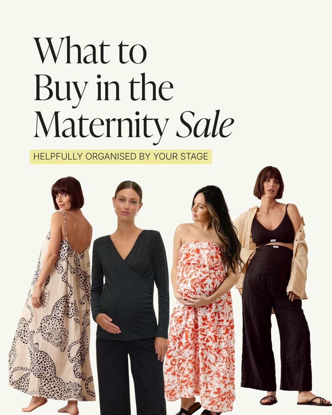 Post 5 by For The Creators | Maternity Clothes & Maternity Essentials on Instagram (carousel)