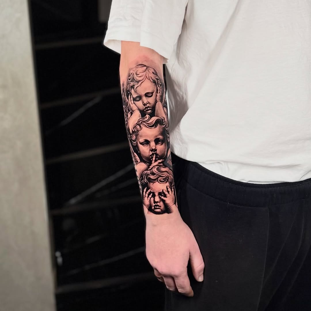 Post 2 by Tattoo Kyrylo Schapovalov on Instagram (carousel)