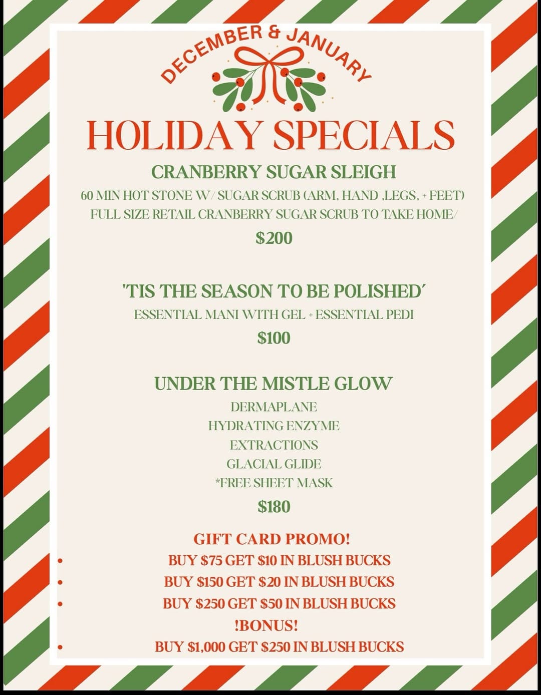 Post 3 by Blush Boutique & Spa on Instagram (image)